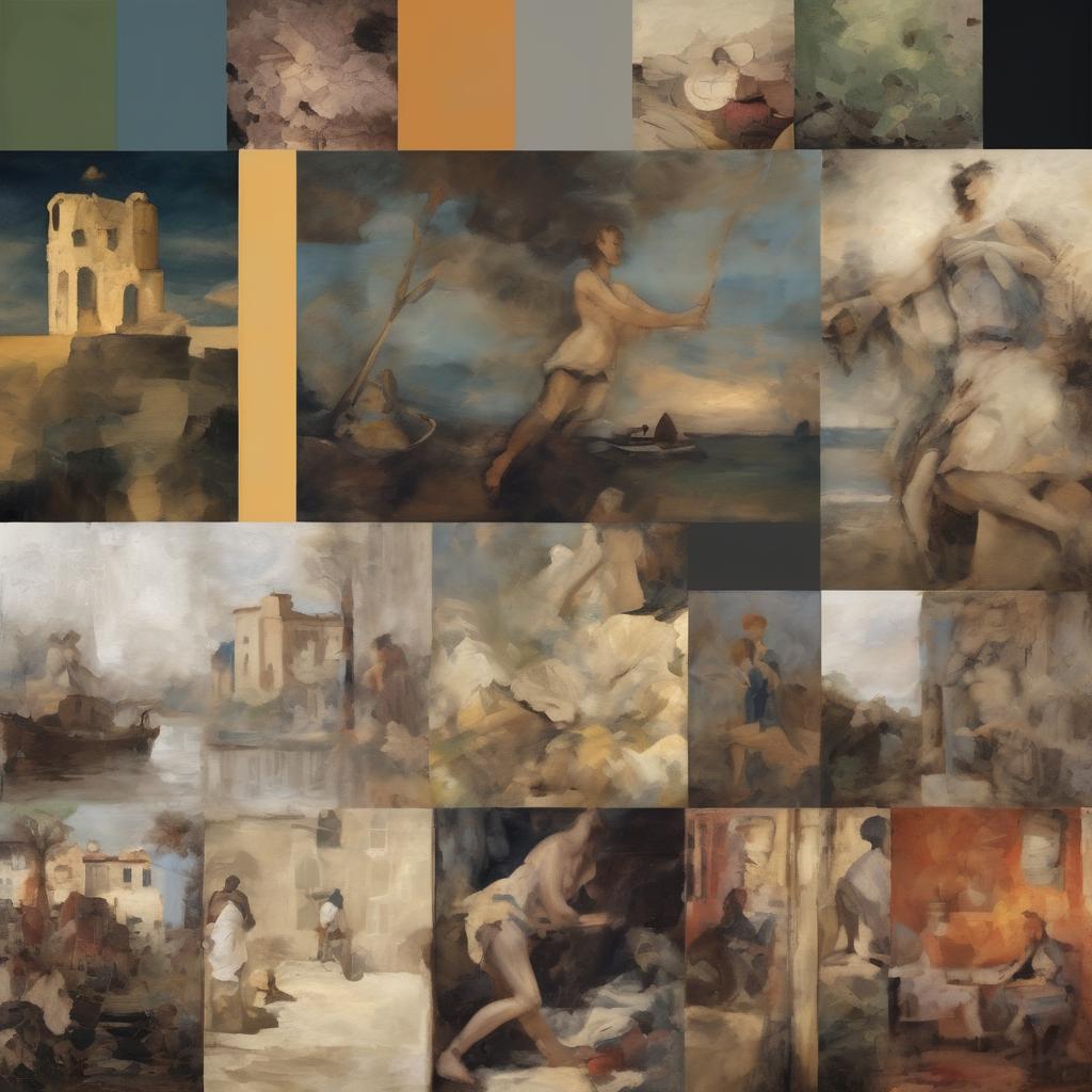 Το ύφος και οι τεχνικές του Luigi ADEMOLLO